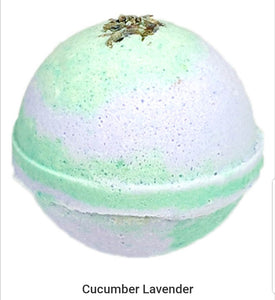 Cucumber Lavender Bath Bomb